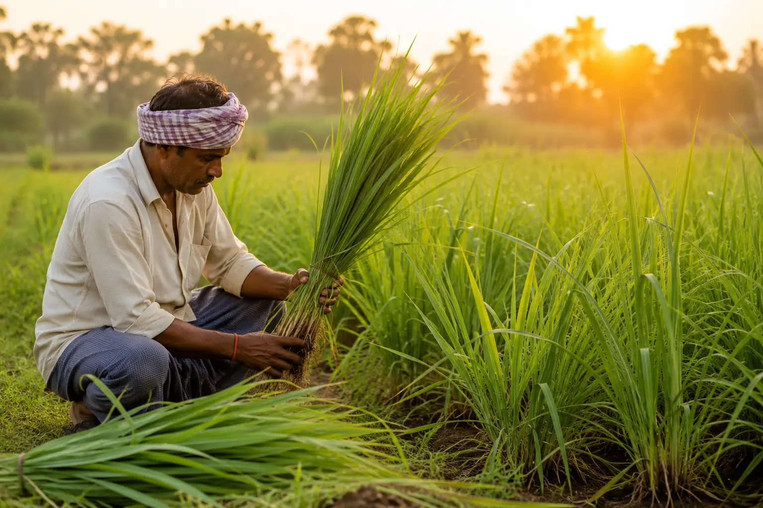 1. Farm Sourcing & Harvesting